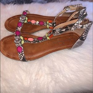 Jessica Simpson T-strap sandal